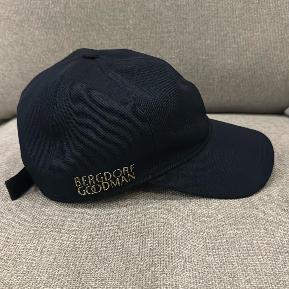 Kith x Bergdorf Goodman Navy Baseball Cap